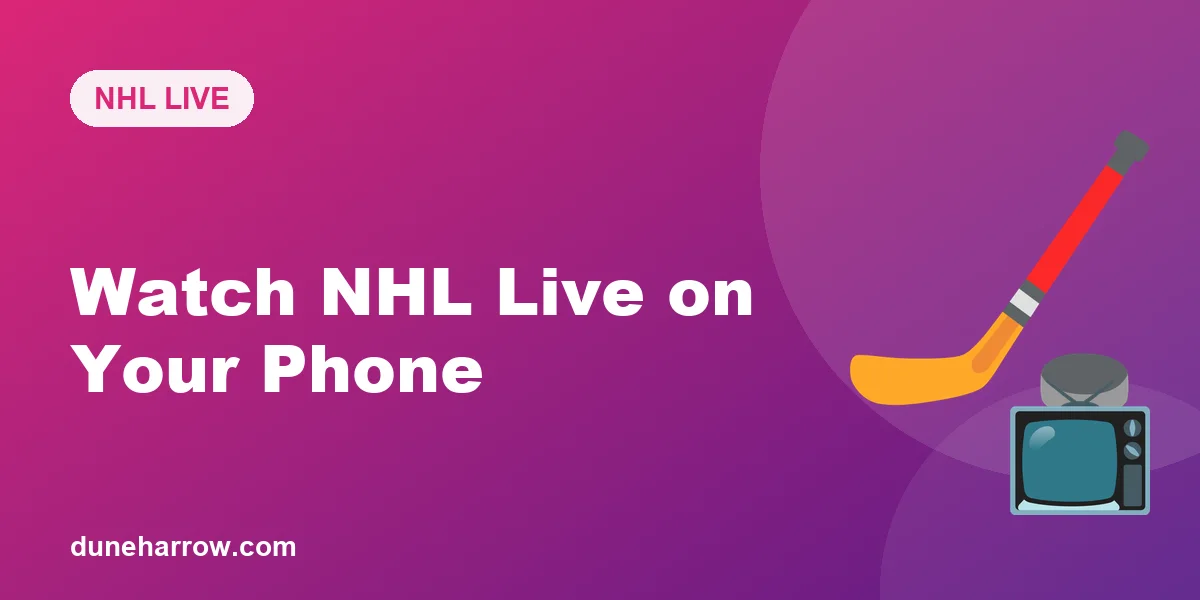 Watch NHL Live?